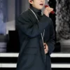 BTS THE Come Back Live Kim Taehyung Black Coat