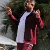 Bad Boys 4 Martin Lawrence Marcus Burnett Maroon Tracksuit