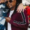 Bad Boys Martin Lawrence Marcus Burnett Maroon Tracksuit