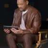 Bad Boys Ride or Die Will Smith Brown Leather Jacket