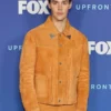 Baywatch Reboot Promo Noah Beck Suede Jacket