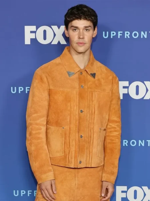 Baywatch Reboot Promo Noah Beck Suede Jacket