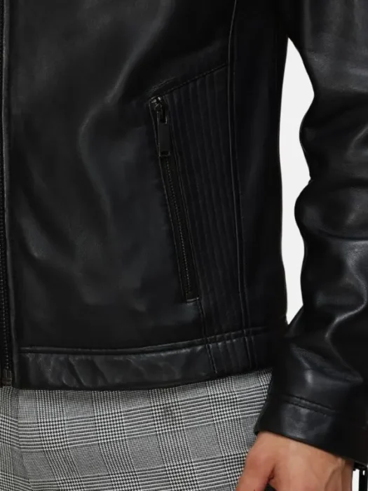 Black Leather Classic Jacket