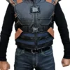 Black Panther Michael B Jordan Leather Vest