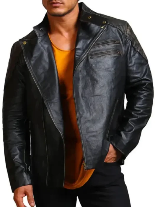 Bones and Skull Leather Jacket