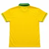 Brasil Men Soccer Jersey Back