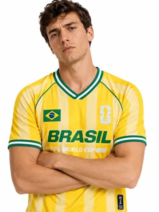 Brasil Soccer Yellow Jersey