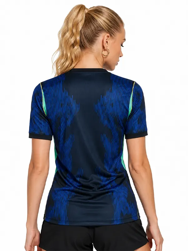 Brazil Away Jersey Back