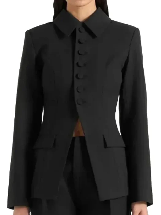 CIA Gina Gosian Black Coat