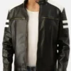 Cafe Racer Black and White jacket