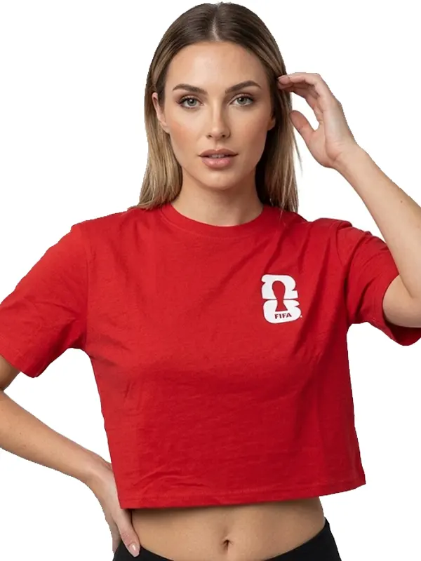 Canada Red Crop Tee