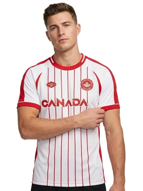 Canada Soccer White Jersey