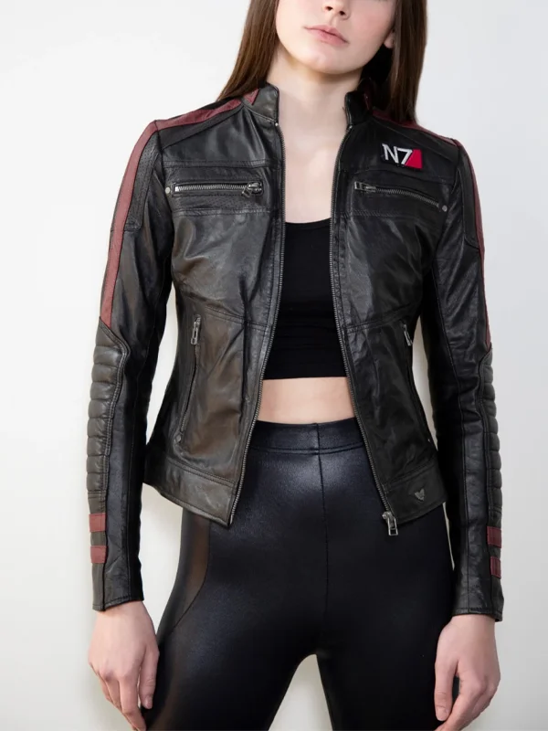 Commander Shepard Mass Effect N7 Leather Jacket