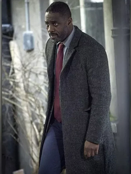 DCI John Luther TV Series Idris Elba Trench Coat