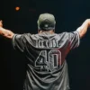 Decades of Attitude Ice Cube Black Black Jersey Back