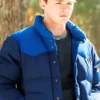 Dexter Resurrection S01 Jack Alcott Harrison Morgan Blue Puffer Jacket