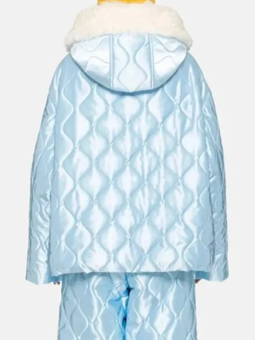 Drake Iceman Blue Puffer Jacket Back