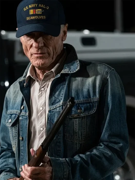 Dutton Ranch Ed Harris Bluw Denim Jacket