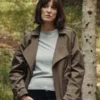 Eat Pray Bark Alexandra Maria Lara Cotton Green Jacket