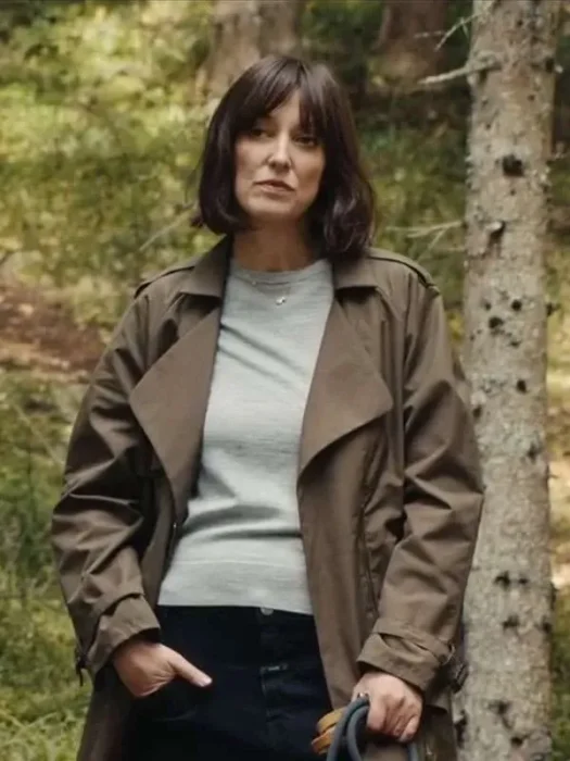 Eat Pray Bark Alexandra Maria Lara Cotton Green Jacket