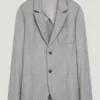 Euphoria S03 Zendaya Oversized Grey Blazer