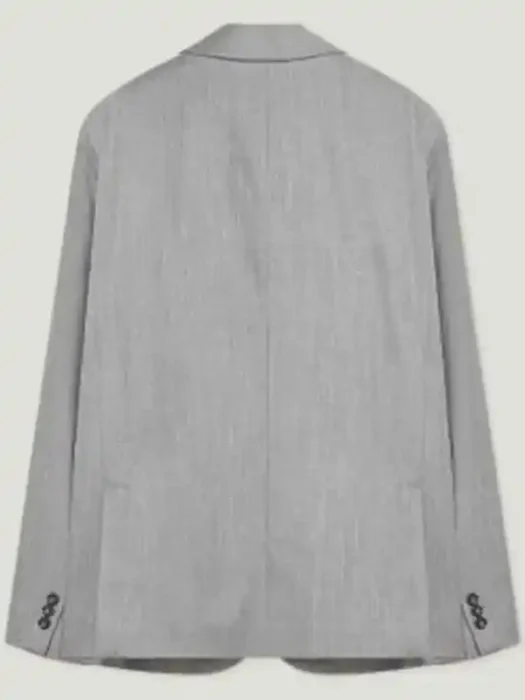 Euphoria S03 Zendaya Oversized Grey Blazer Back