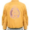 FIFA World Cup 2026 Mexico Mustard Yellow Jacket Back