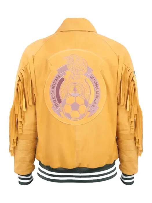 FIFA World Cup 2026 Mexico Mustard Yellow Jacket Back