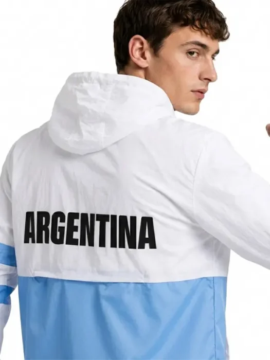 FIFA World Cup 2026™ Argentina Packable Windbreaker Jacket Back