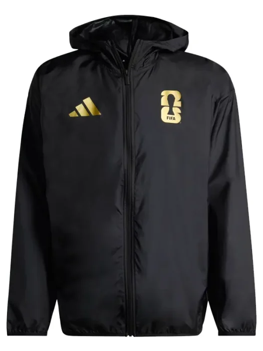 FIFA World Cup 26™ Official Emblem Black Windbreaker