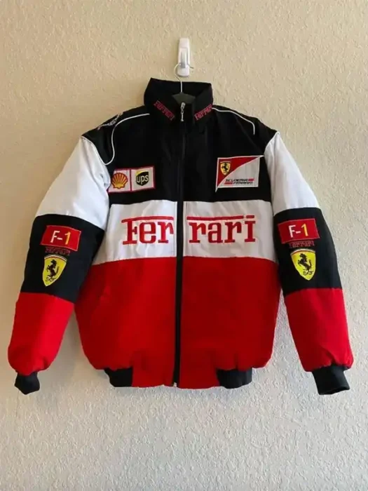 Ferrari F1 Racer Jacket White