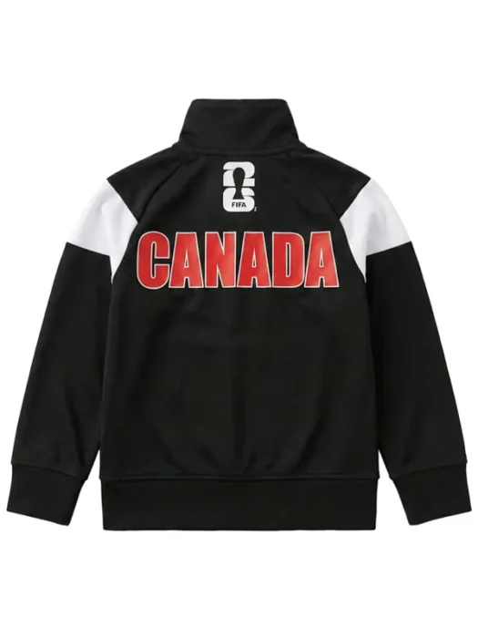 Fifa 2026 Canada Black Track Jacket Back