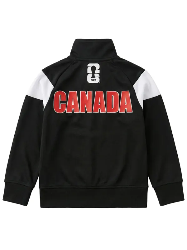Fifa 2026 Canada Black Track Jacket Back