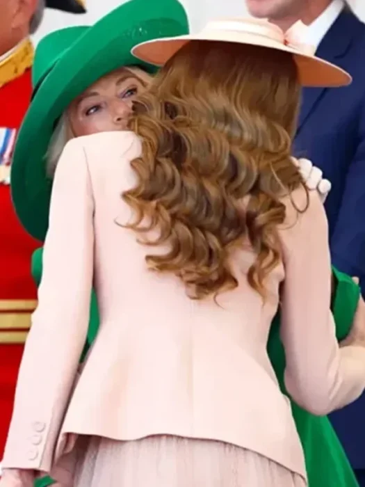 French State Visit Princess Kate Middleton Pink Blazer