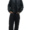 Gordon Faux Leather Jacket