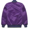 HOMAGE X Starter Arizona Diamondbacks Purple Bomber Jacket