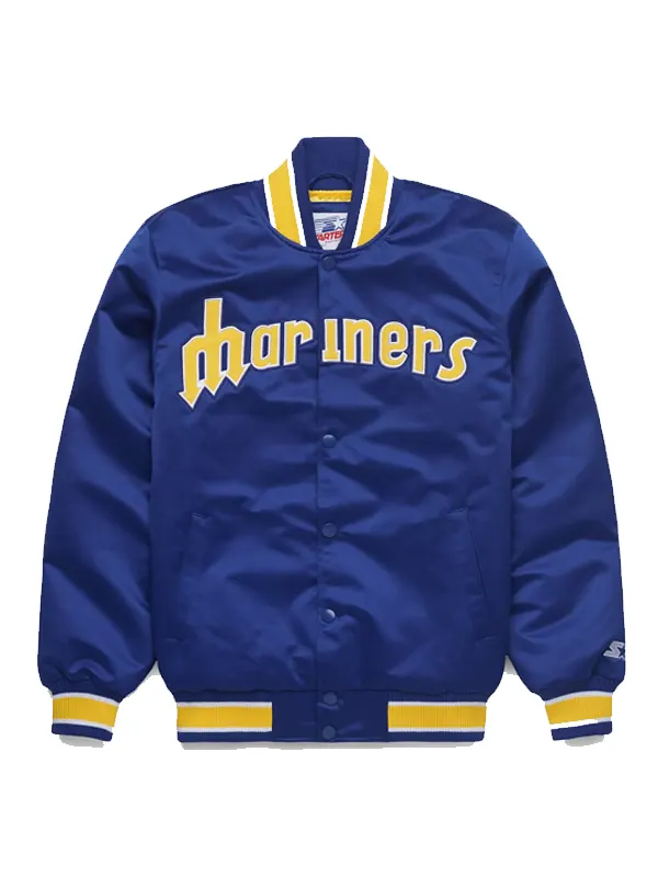 HOMAGE X Starter Mariners Satin Jacket