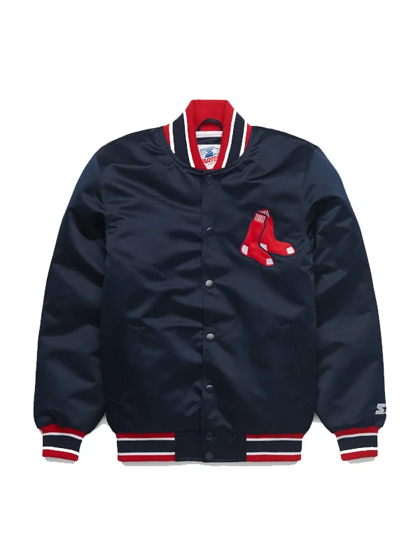 HOMAGE X Starter Red Sox Heavyweight Satin Jacket