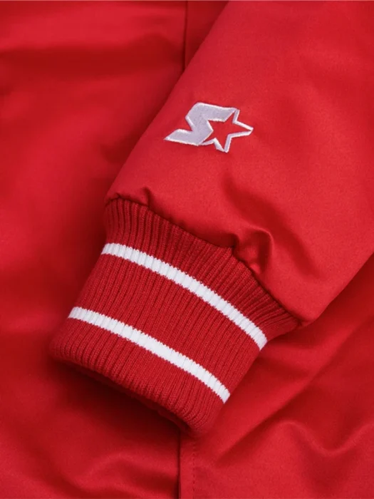 HOMAGE X Starter Reds Satin Jacket