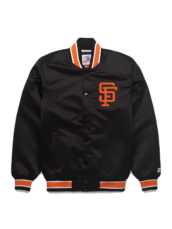 HOMAGE X Starter SF Giants Satin Jacket