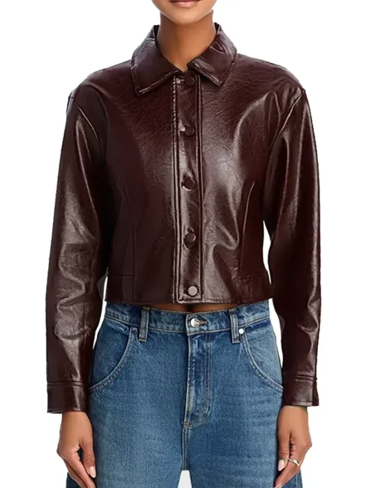Hacks 2026 Megan Stalter Leather Jacket