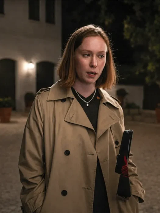 Hacks Hannah Einbinder Cotton Coat