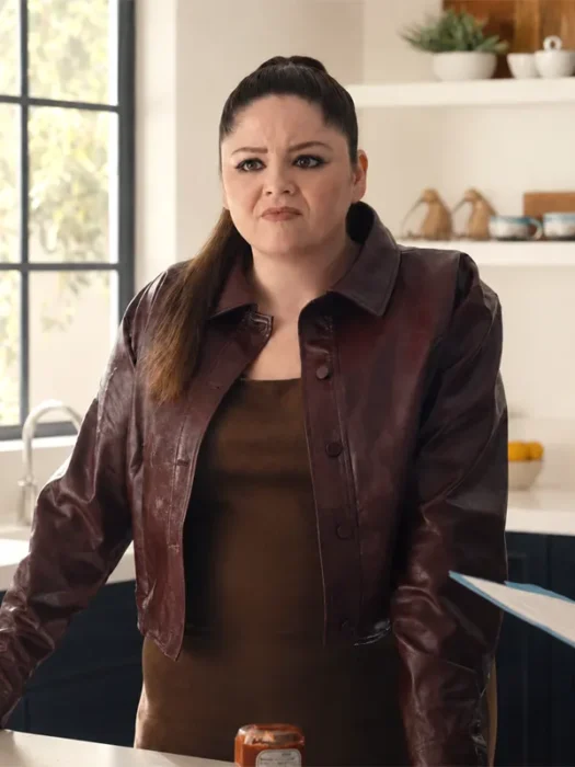 Hacks Megan Stalter Leather Jacket