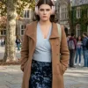 Hannah Wells Off Campus Brown Coat