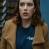 Hannah Wells Off Campus Brown Wool Coat