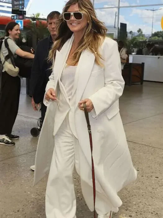 Heidi Klum 79th Cannes Film Festival White Coat