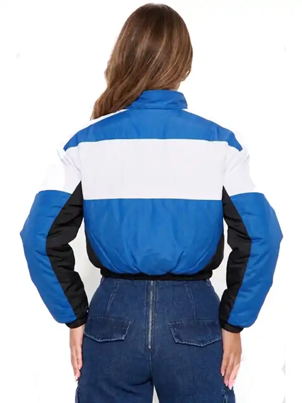 High Speed Race Puffer Jacket Back