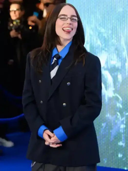 Hit Me Hard And Soft Tour 2026 Billie Eilish Navy Blue Blazer