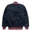 Homage x Starter Braves Heavyweight Blue Black Jacket