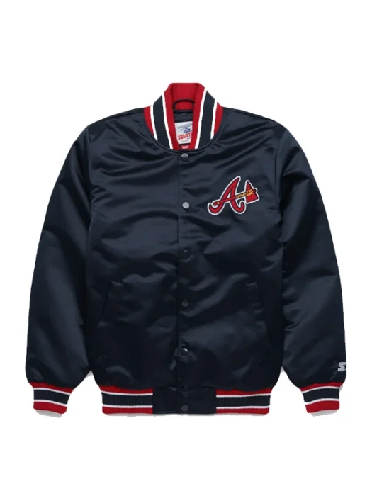 Homage x Starter Braves Heavyweight Satin Jacket
